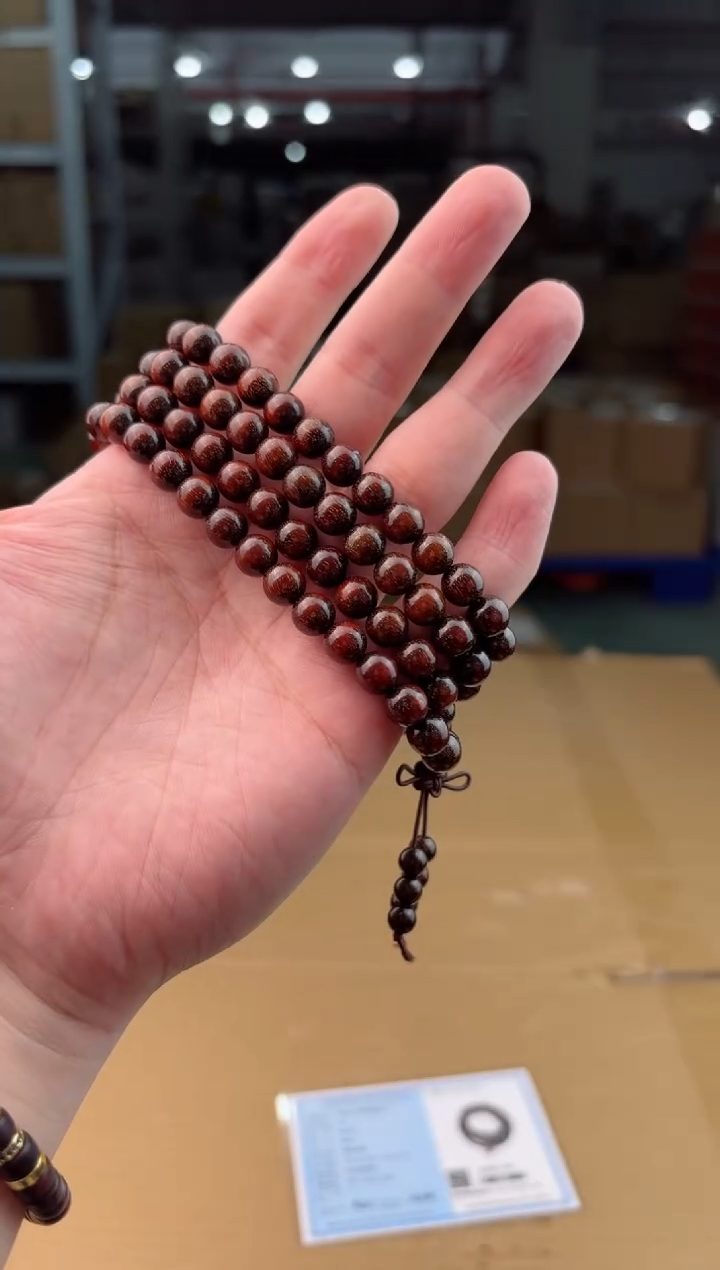 禧一文玩木作类材质手串无礼盒