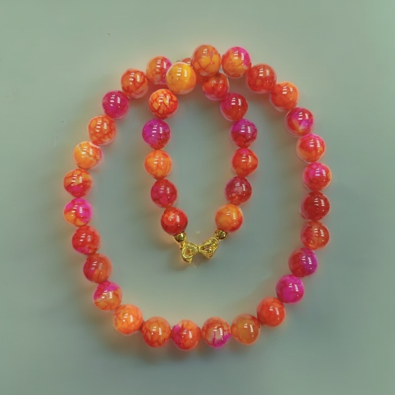 琳琳「珍藏精品」血龙天晶项链A613