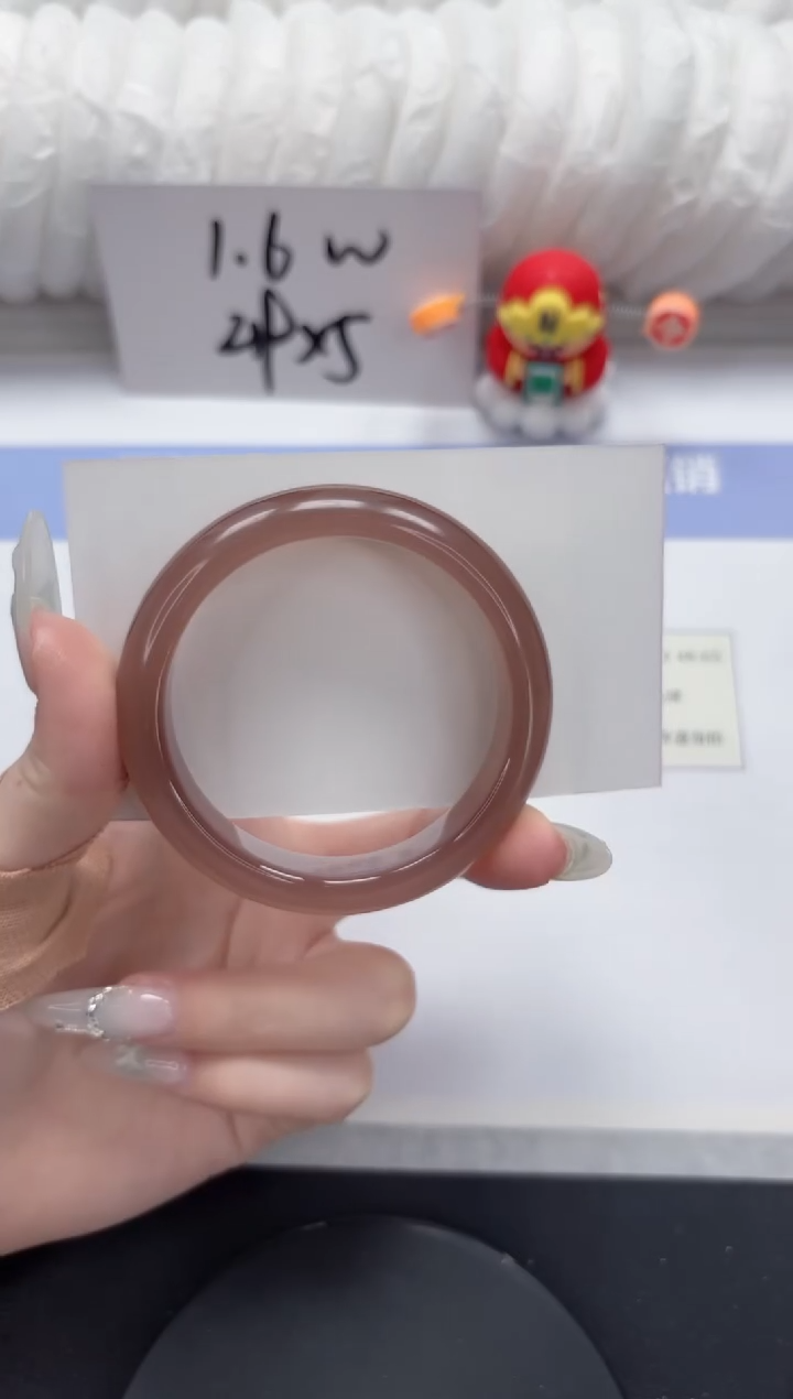 石英质玉手镯未镶嵌A67-54.3