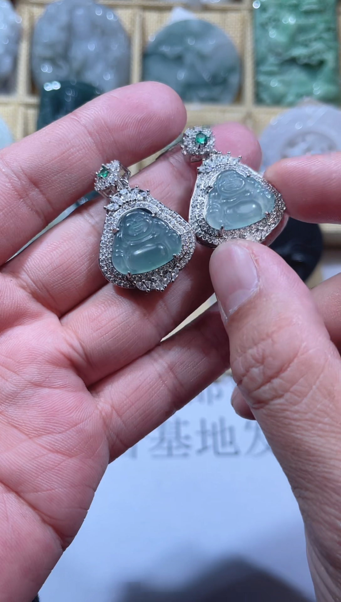 【闪购商品】翡翠颈饰合金天然缅甸A货翡翠（多样性发货）佛公