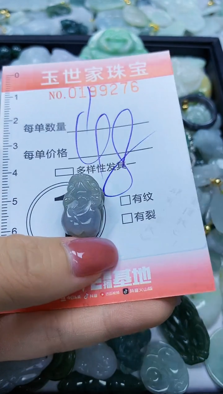【闪购商品】翡翠颈饰未镶嵌闪购0199276