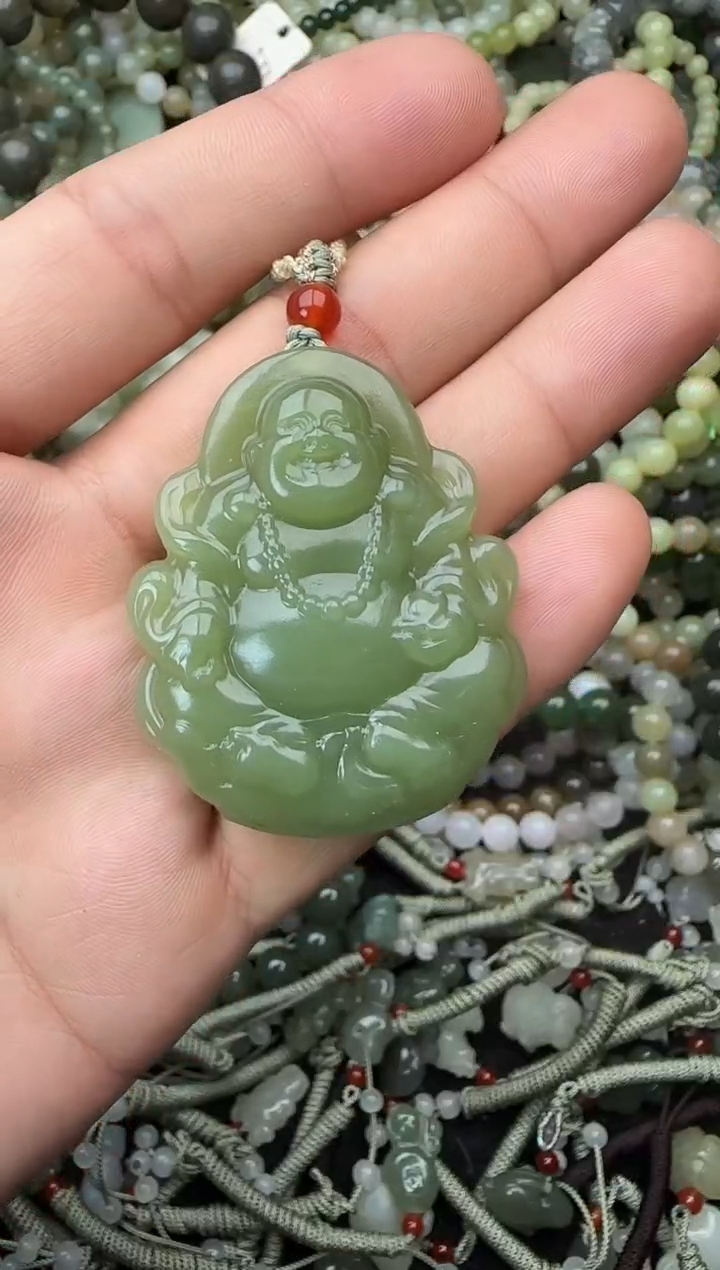 颈饰未镶嵌和田玉拍一发一