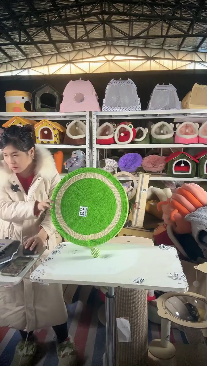 胖**咪A182清仓处理猫窝狗窝微瑕不退不换两件不定色