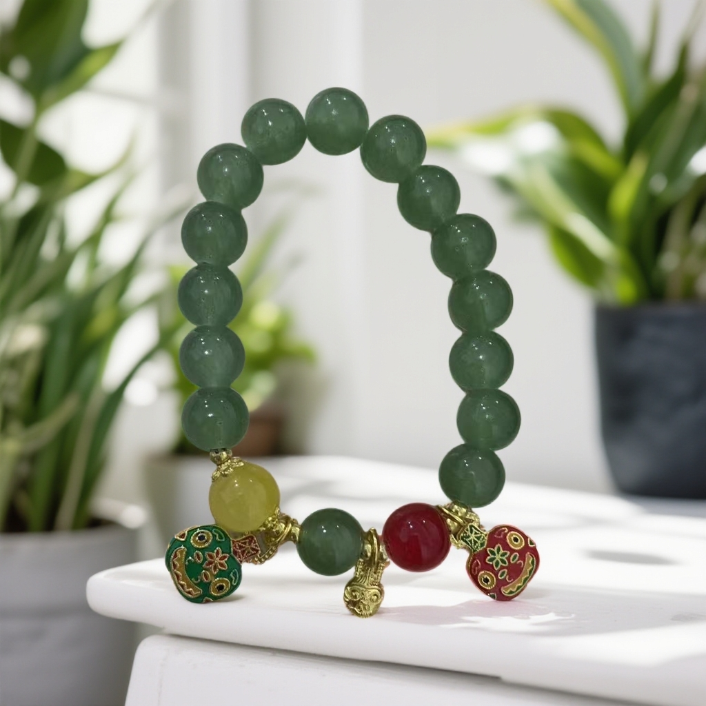 东陵玉单圈时尚精品手串