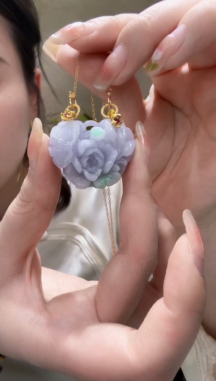 翡翠未镶嵌颈饰吊坠