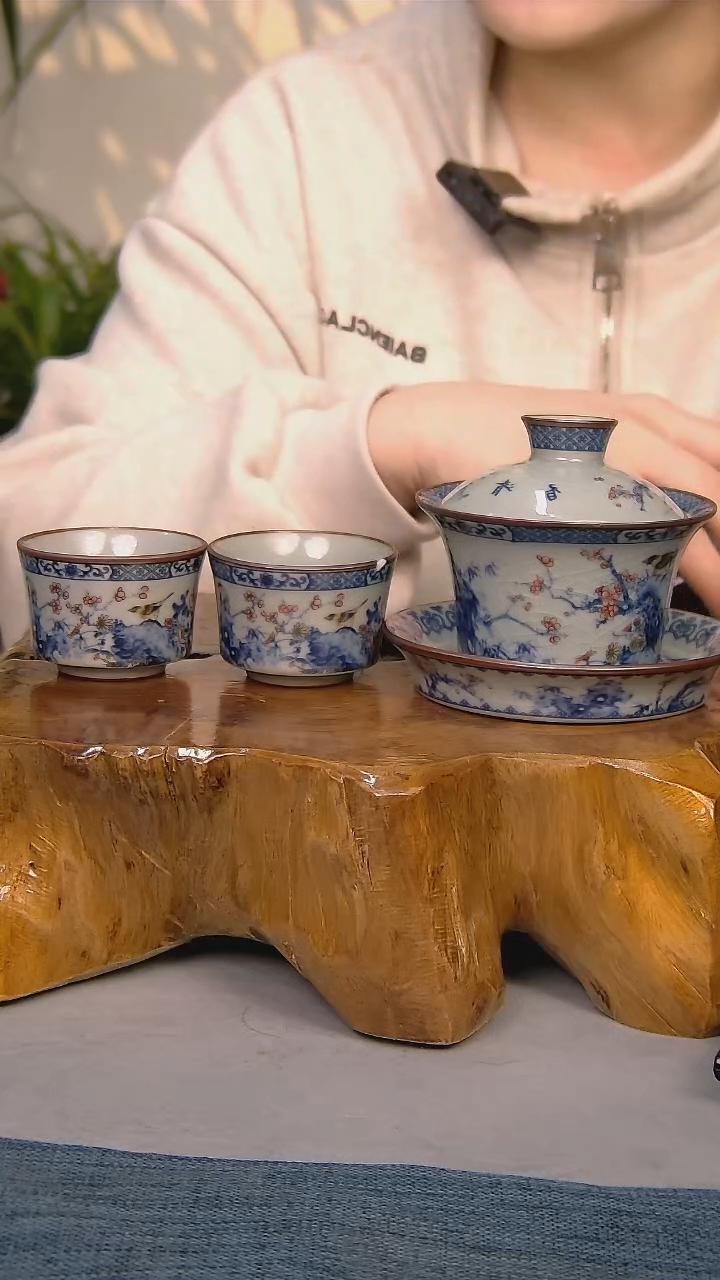 【闪购商品】简装家用款3件套 陶瓷家用茶具系列