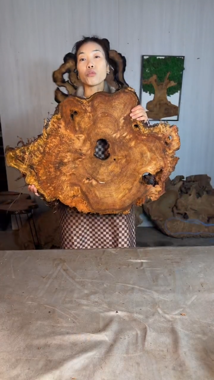 香杉木木头款杉木瘤挂件【原料】005