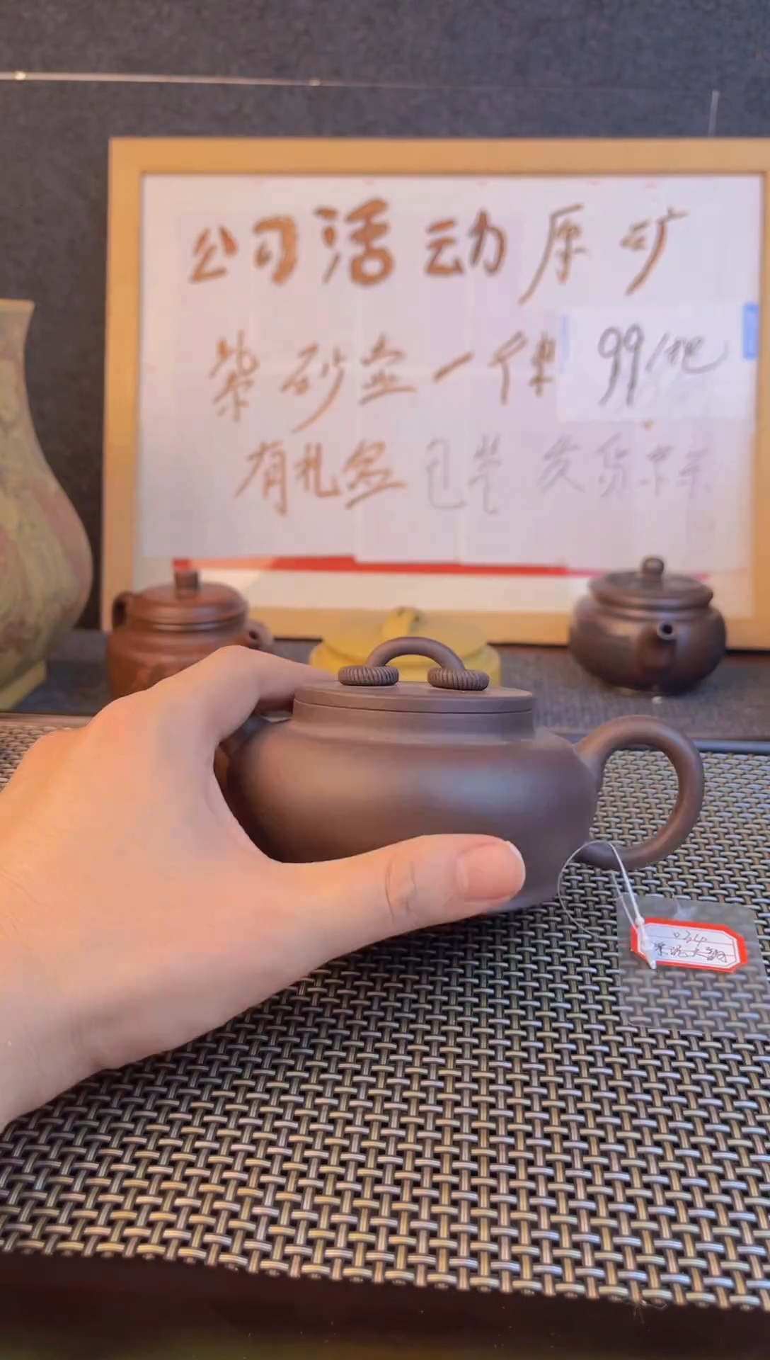 茶壶紫砂茶壶紫砂查壶闪购001