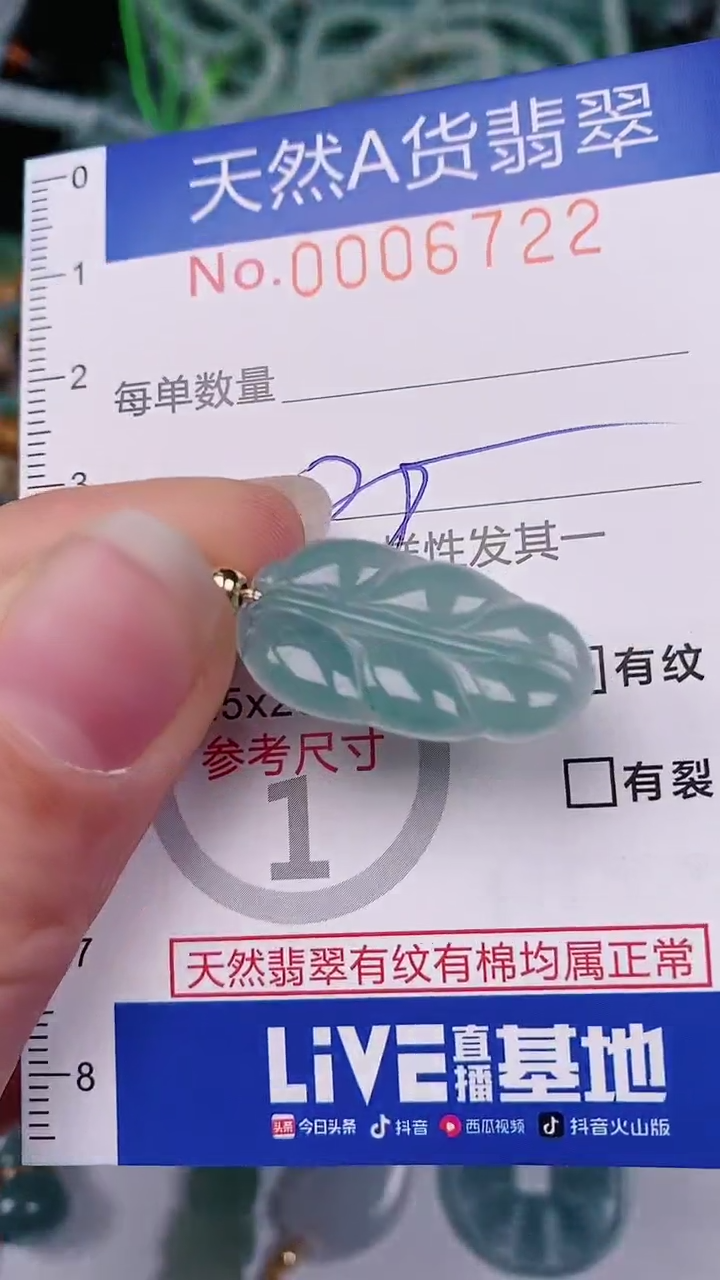 【闪购商品】翡翠颈饰未镶嵌00006722