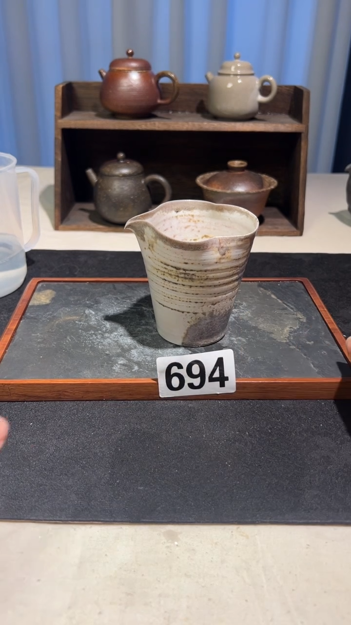 景德镇柴烧裸烧全手工A694