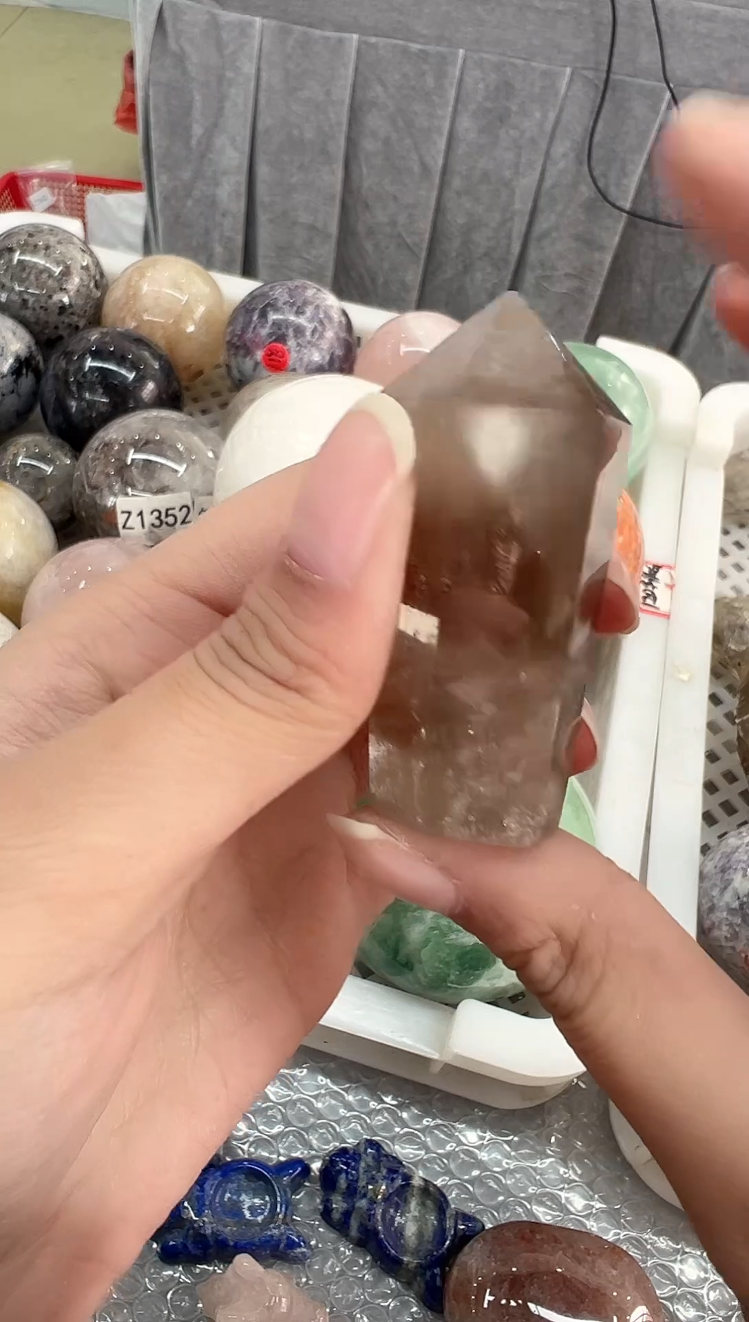 未镶嵌珠宝半成品水晶S900 微瑕