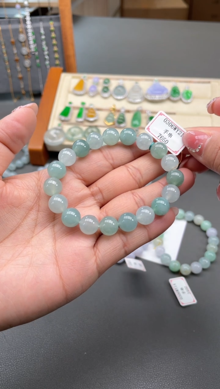 【闪购商品】翡翠手串未镶嵌0306WY21