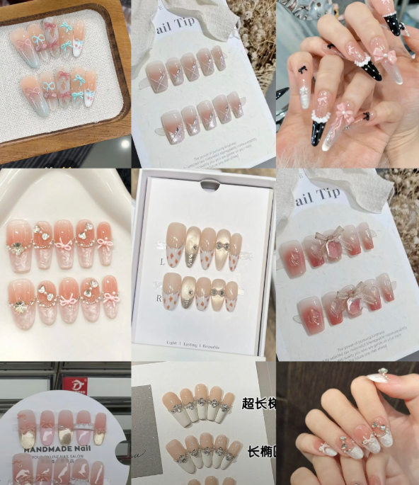 随机随单一副美甲，没下单发空气