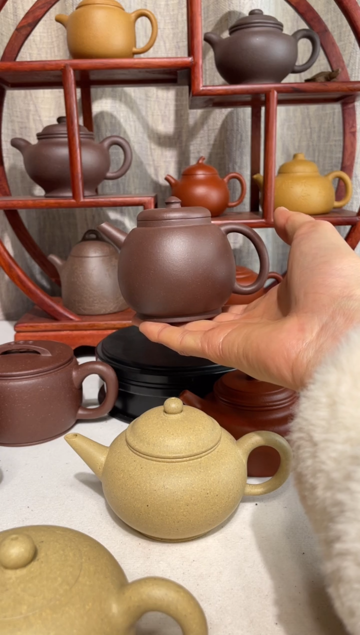 【闪购商品】紫砂茶壶台西底槽青明式龙旦170cc