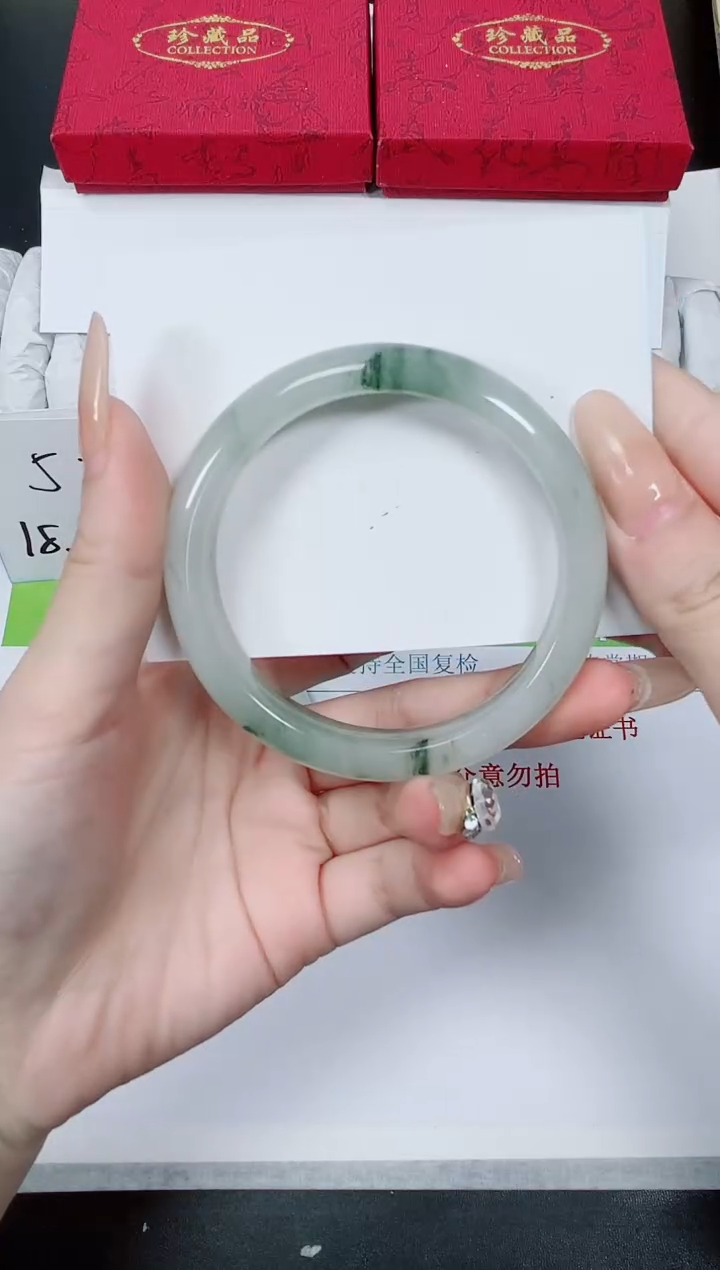 【闪购商品】石英质玉手镯未镶嵌K27-57.2