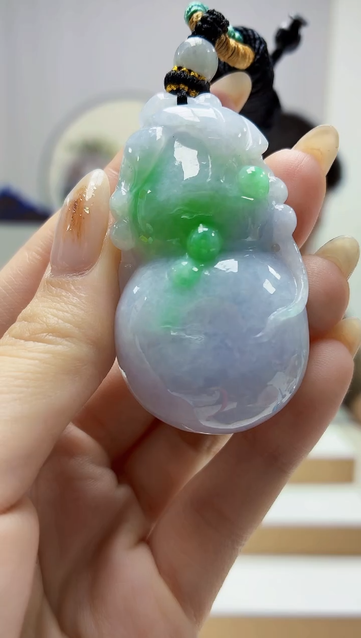 未镶嵌定制翡翠4917jw-毛货挂件112