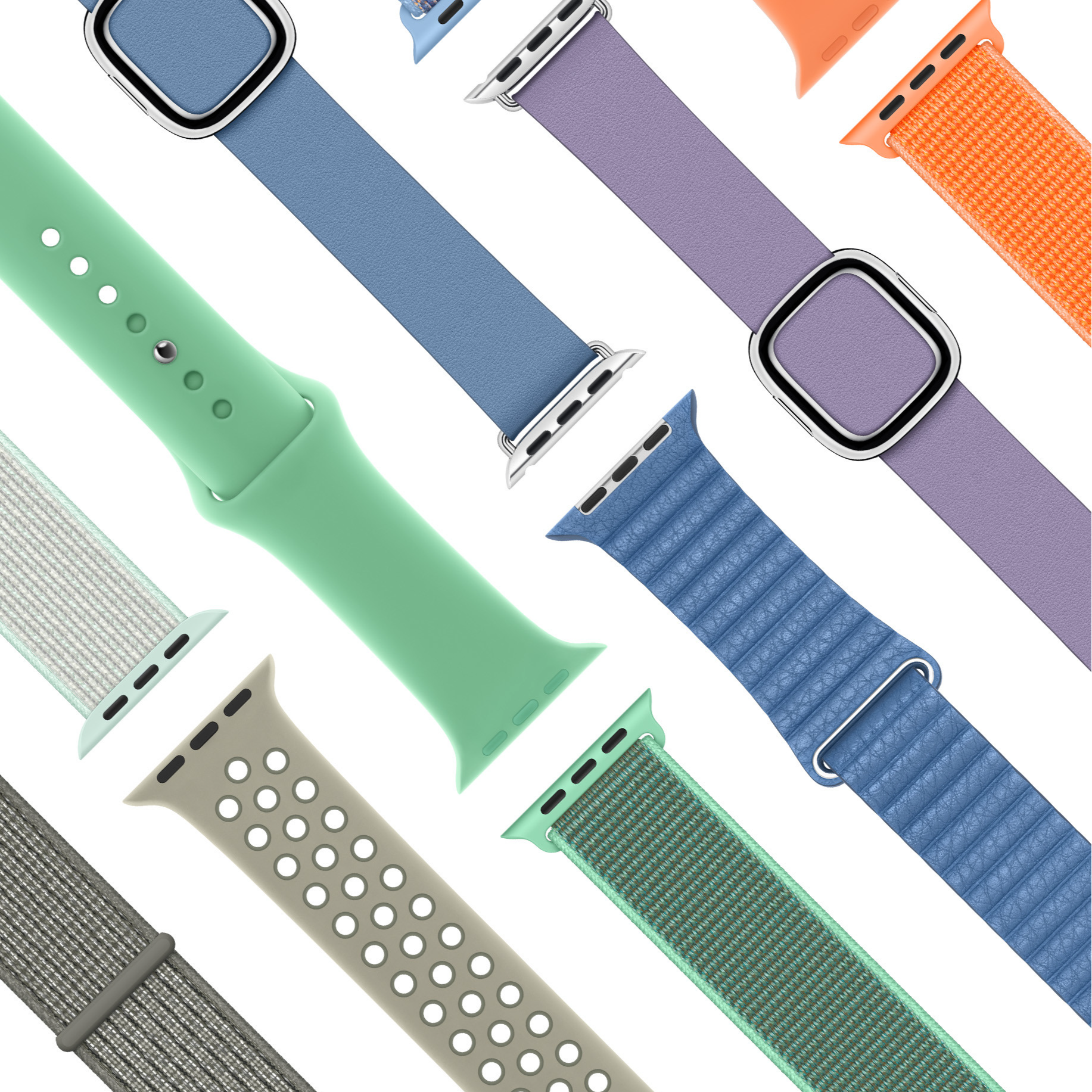 99新 Apple/苹果 白盒仅拆库存大小表盘单圈硅胶表带