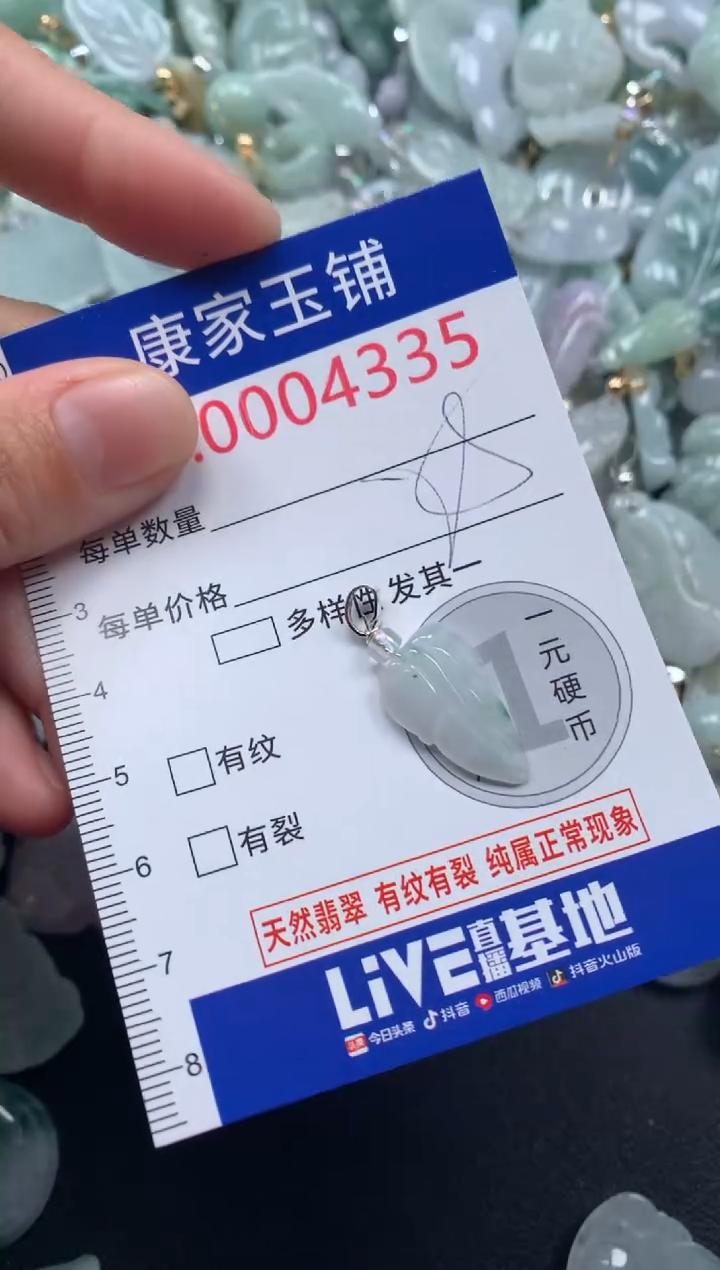 颈饰未镶嵌翡翠4338
