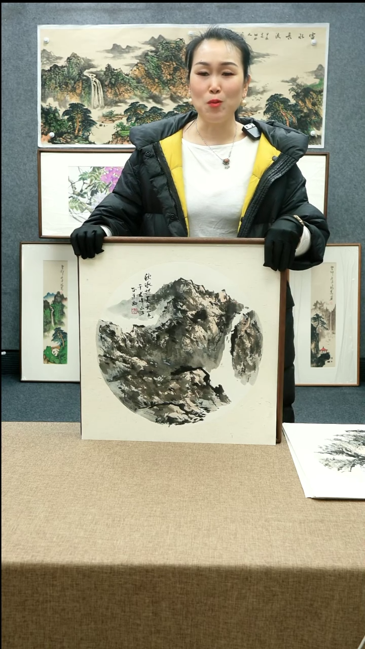 【闪购商品】国画52*52徐正道老师山水