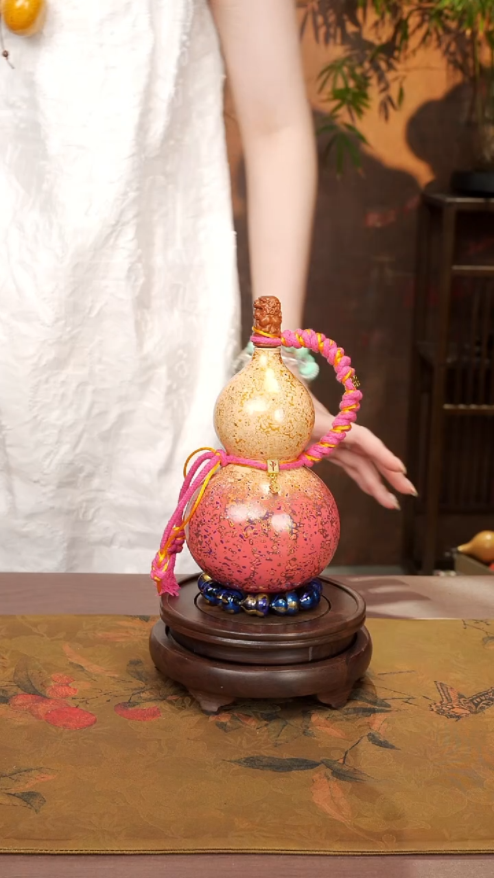 18 易林高端工艺大漆酒葫芦--258