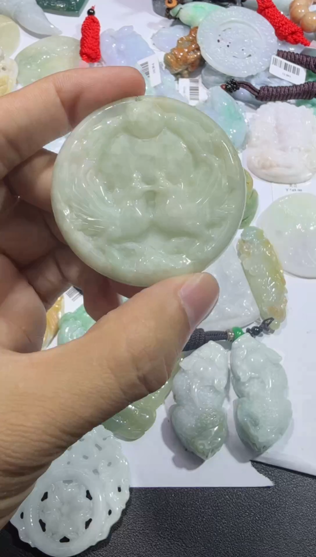 【闪购商品】翡翠颈饰未镶嵌00007656