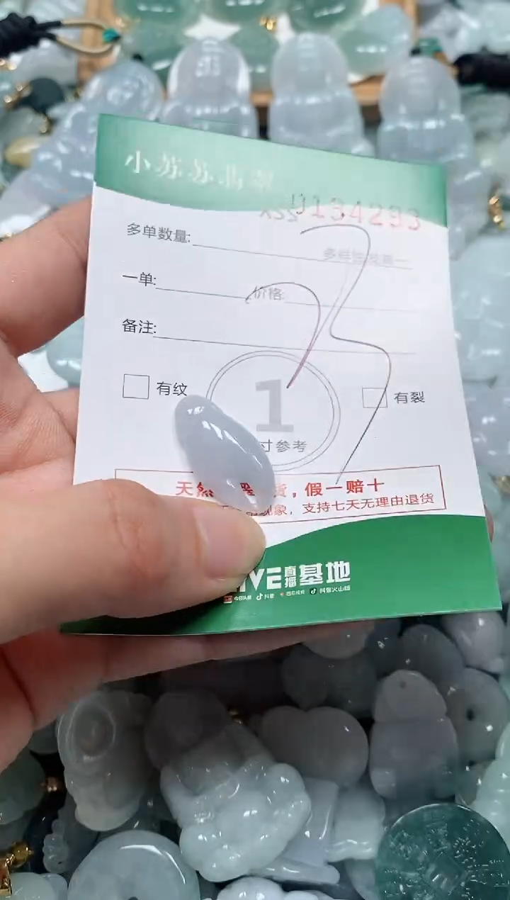 【闪购商品】翡翠颈饰未镶嵌闪购商品0134293