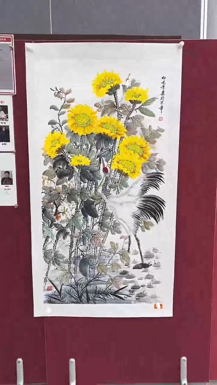 国画柳晓叶绘画8pc花鸟