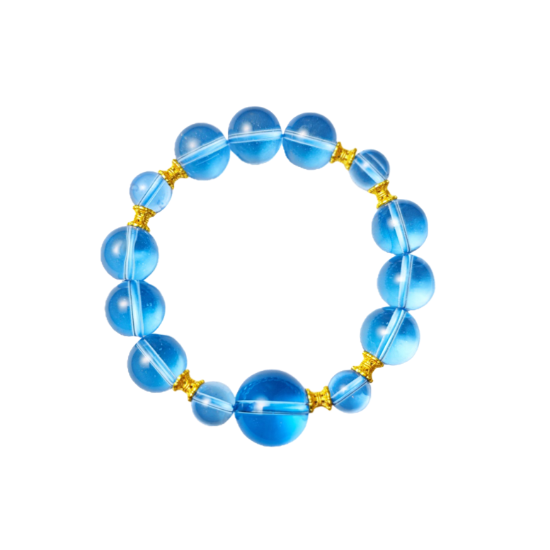 去净体蓝琉璃手串E09-32赠礼盒(多样性发其一)