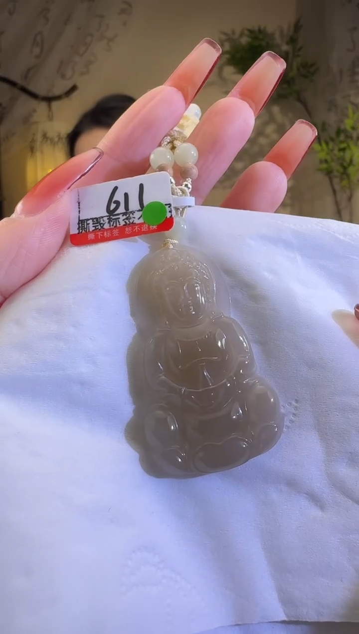 【闪购商品】和田玉颈饰未镶嵌观音611