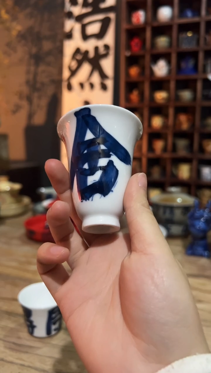 【闪购商品】观云听雨原创手绘茶具