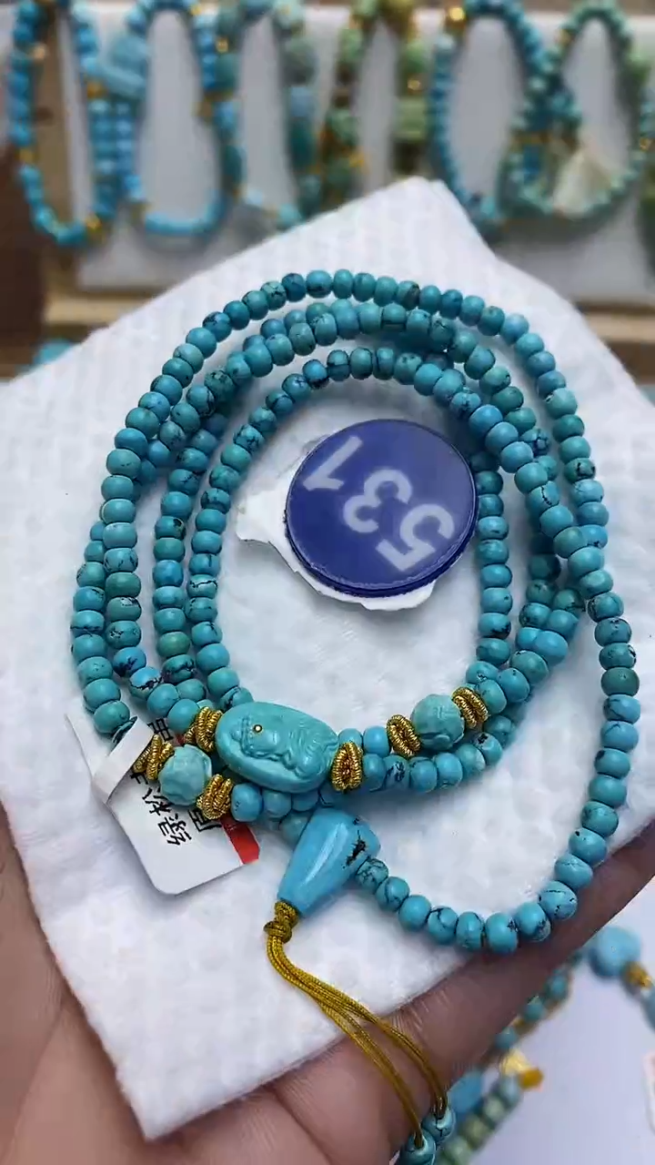 【闪购商品】绿松石项链未镶嵌531