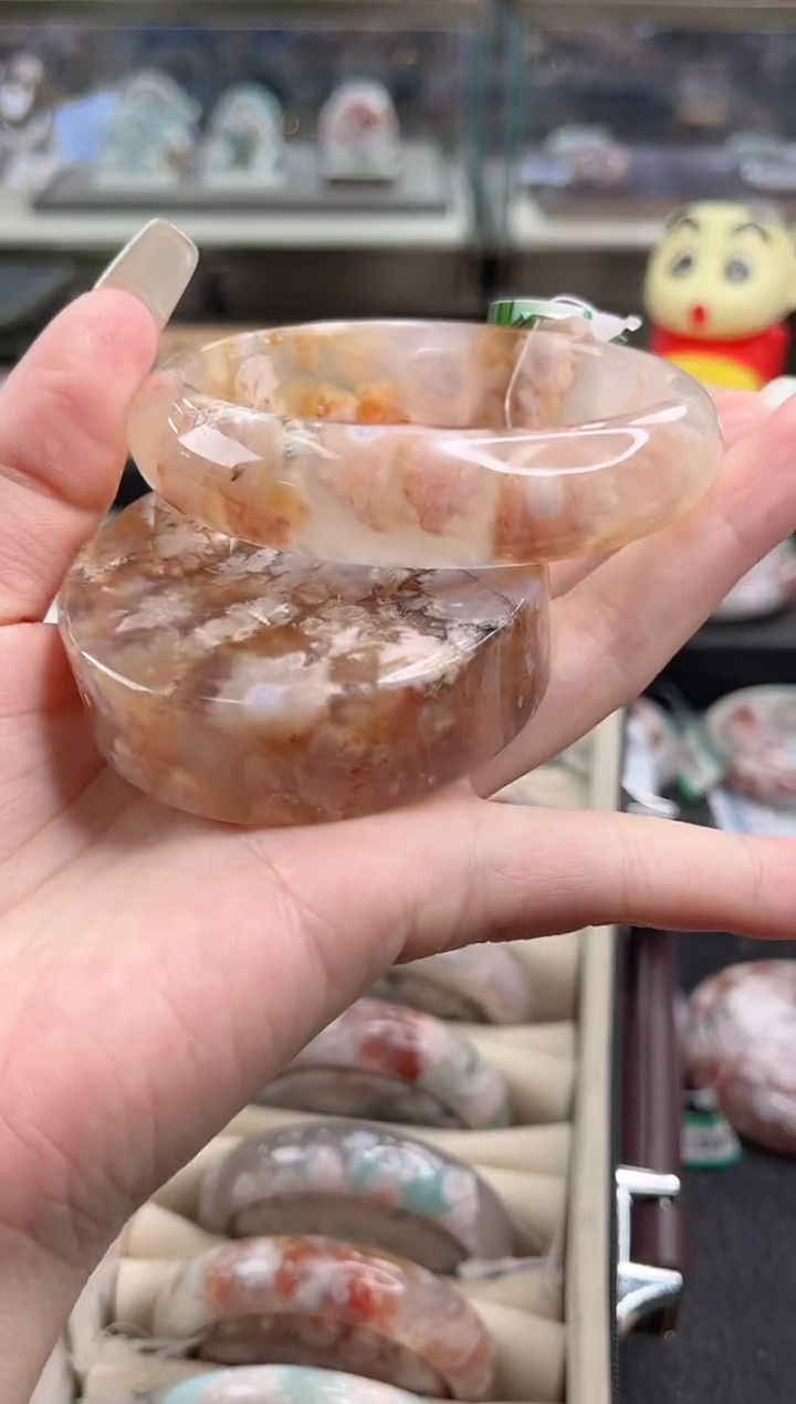 未镶嵌手镯石英质玉62圈口（赠品镯心）S965877