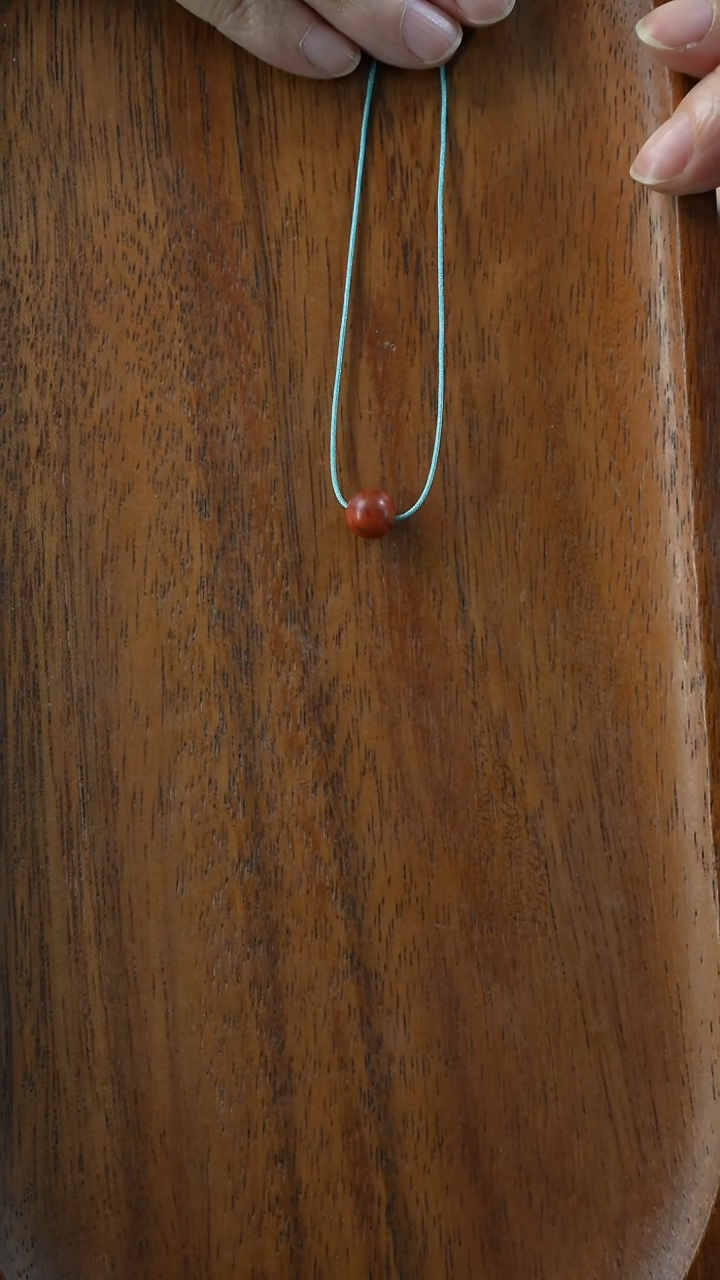 未镶嵌圆珠南红玛瑙忆(不含绳)YXH-015