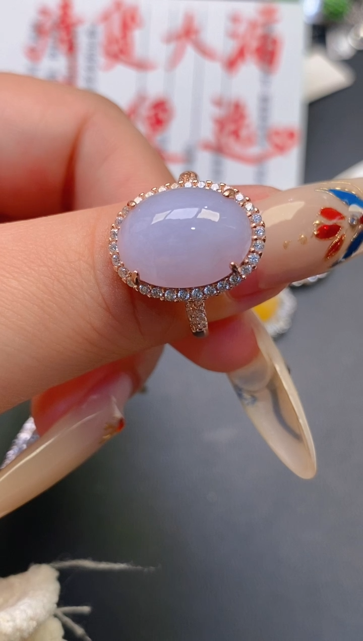 【闪购商品】翡翠耳饰银S925镶嵌天然A货翡翠1