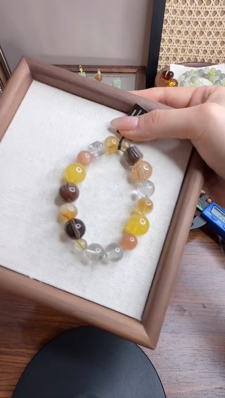 未镶嵌手串水晶L1230