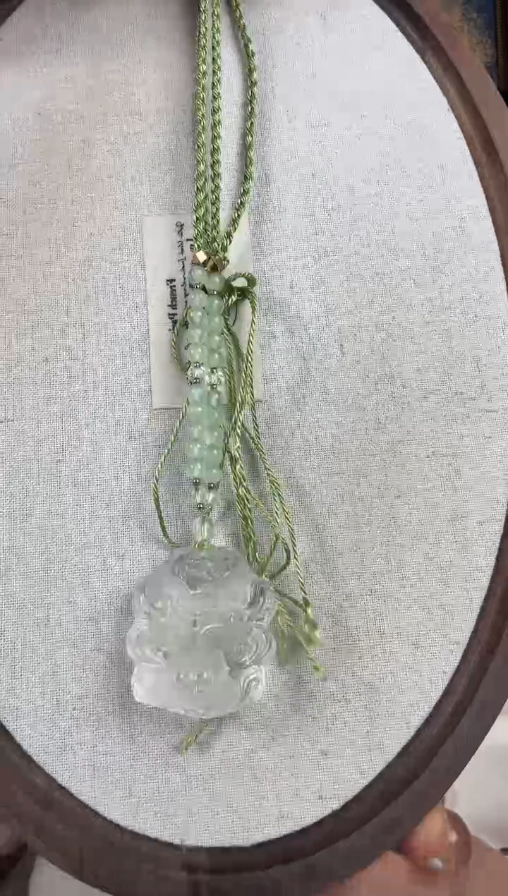 颈饰未镶嵌水晶纯天然水晶吊坠