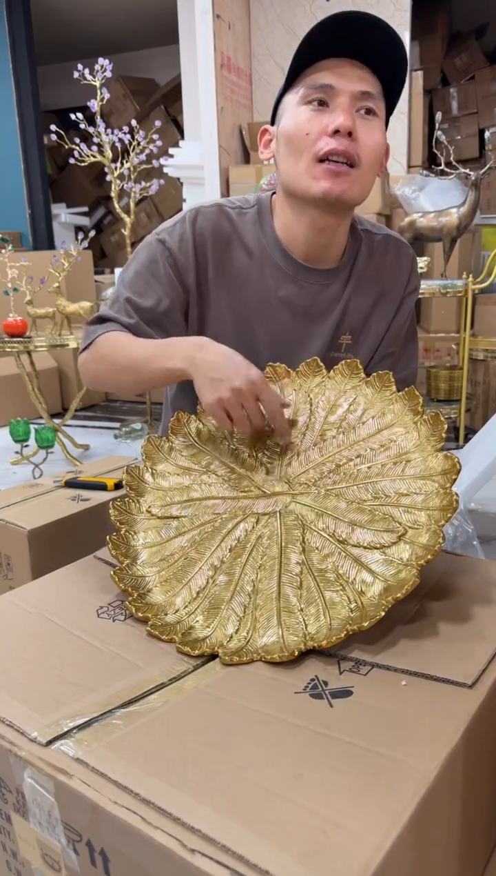 黄铜 黛姿家居装饰品摆件  