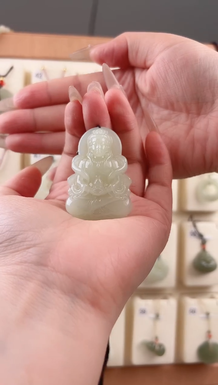 【闪购商品】和田玉吊坠(不含链)未镶嵌6