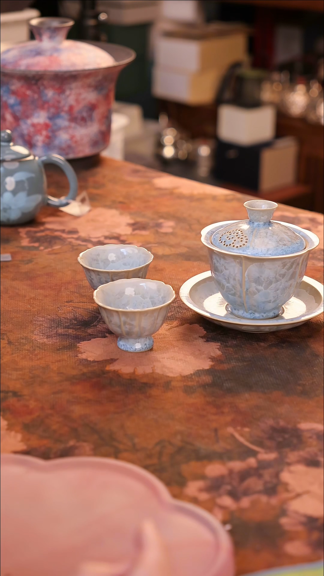 【闪购商品】陶瓷茶具（无礼盒无茶盘）@@A11782