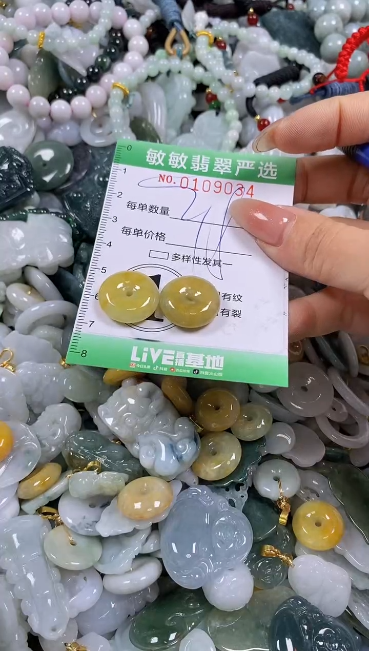 【闪购商品】翡翠颈饰未镶嵌闪购0109034