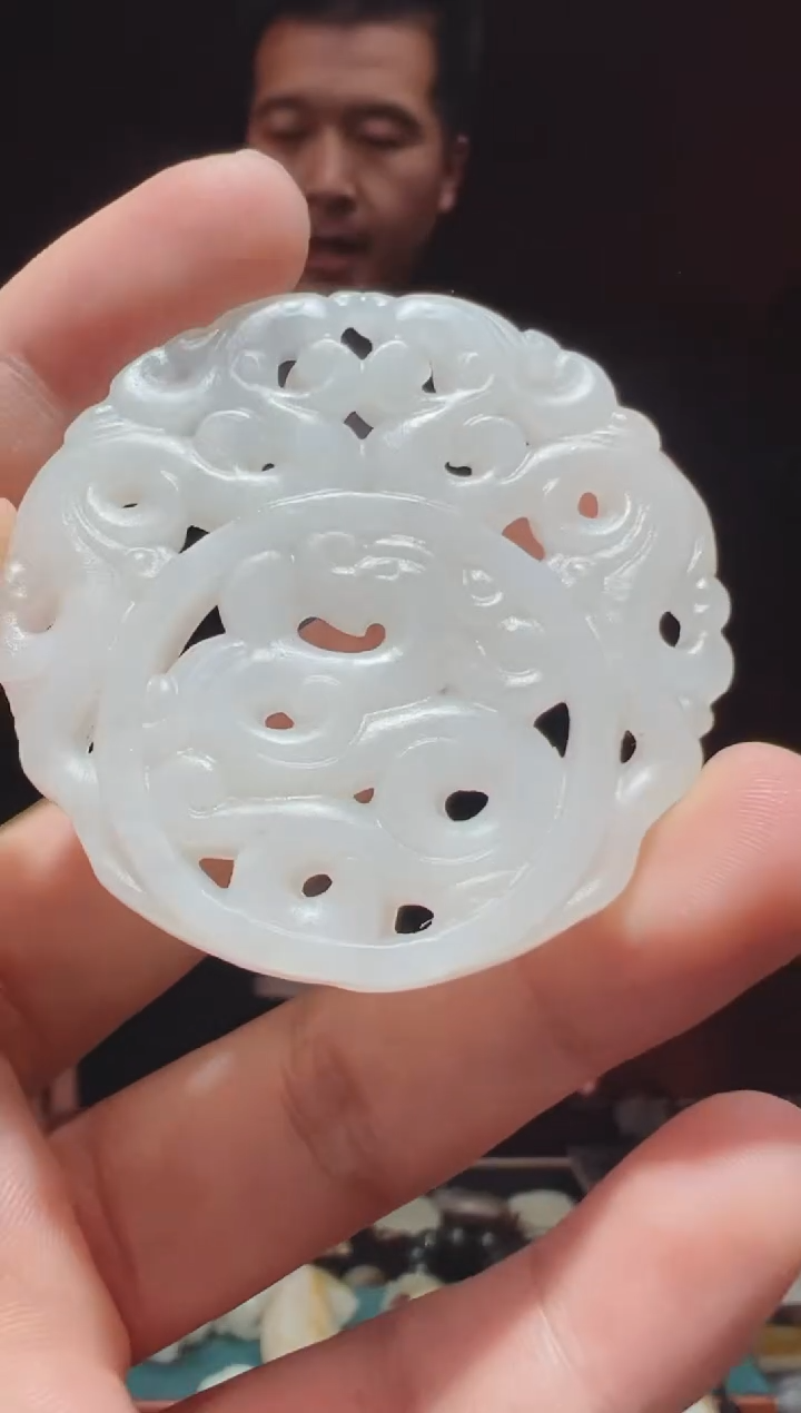 【闪购商品】和田玉吊坠(不含链)未镶嵌1