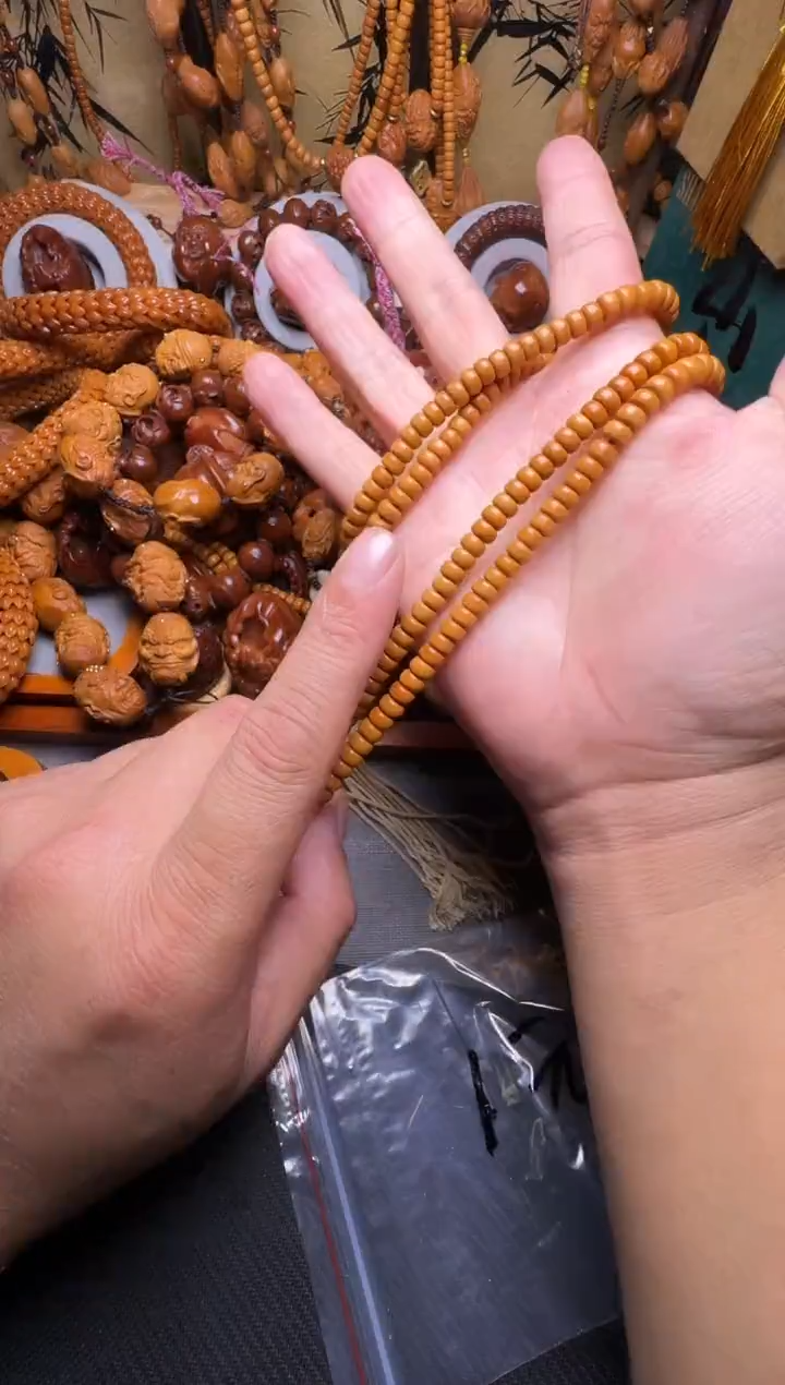 手串橄榄核九龙观音脖挂