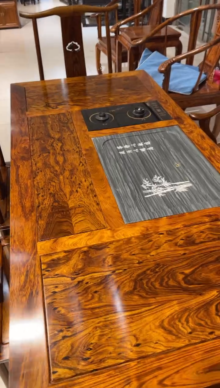 【闪购商品】木木雕茶桌六件、、、、、、、