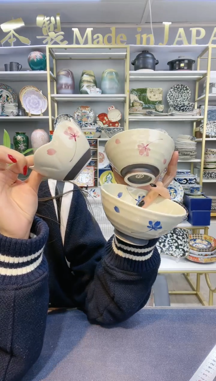 【闪购商品】碗有田烧2只碗+一只杯