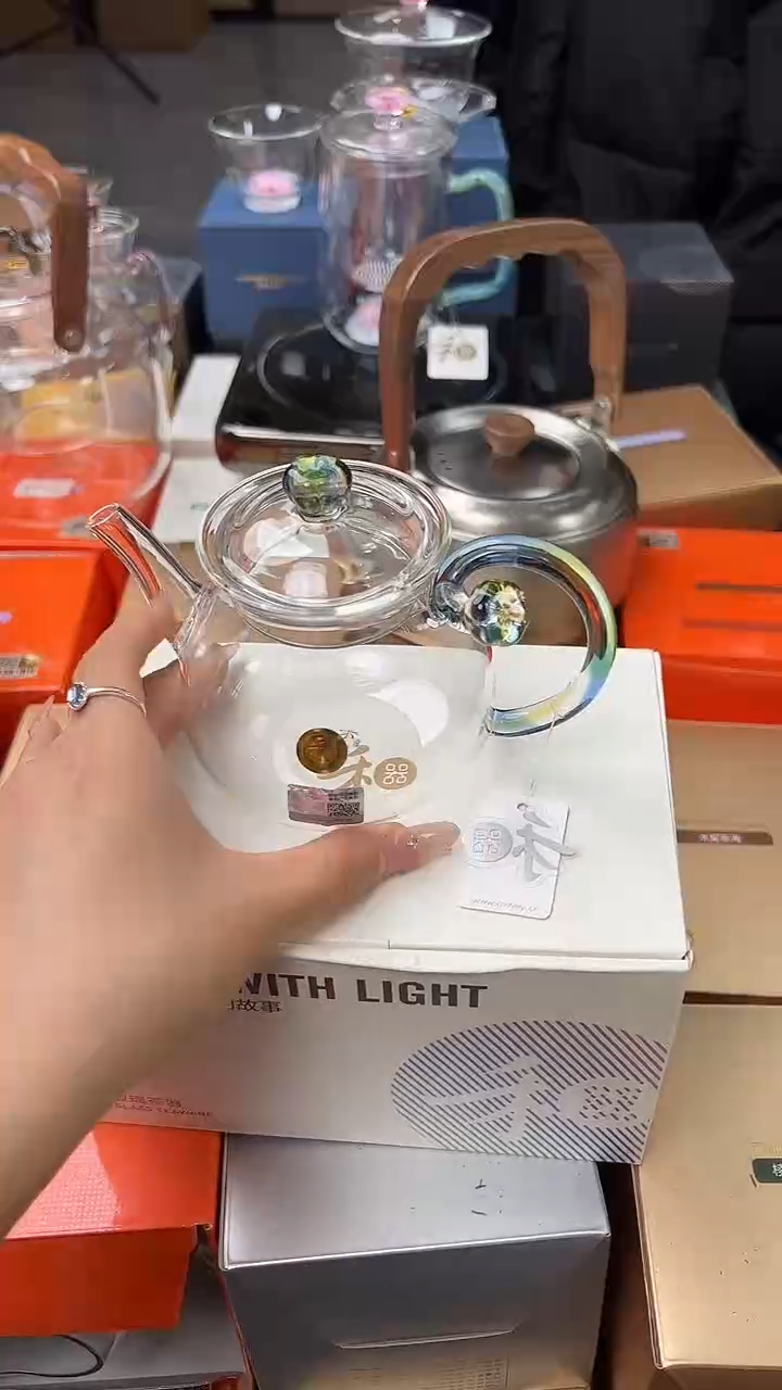 @@禾器幻彩清莲壶迷翠