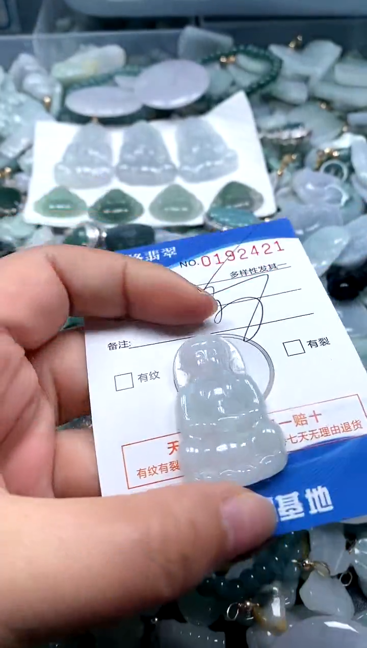 【闪购商品】翡翠颈饰未镶嵌闪购商品0192421