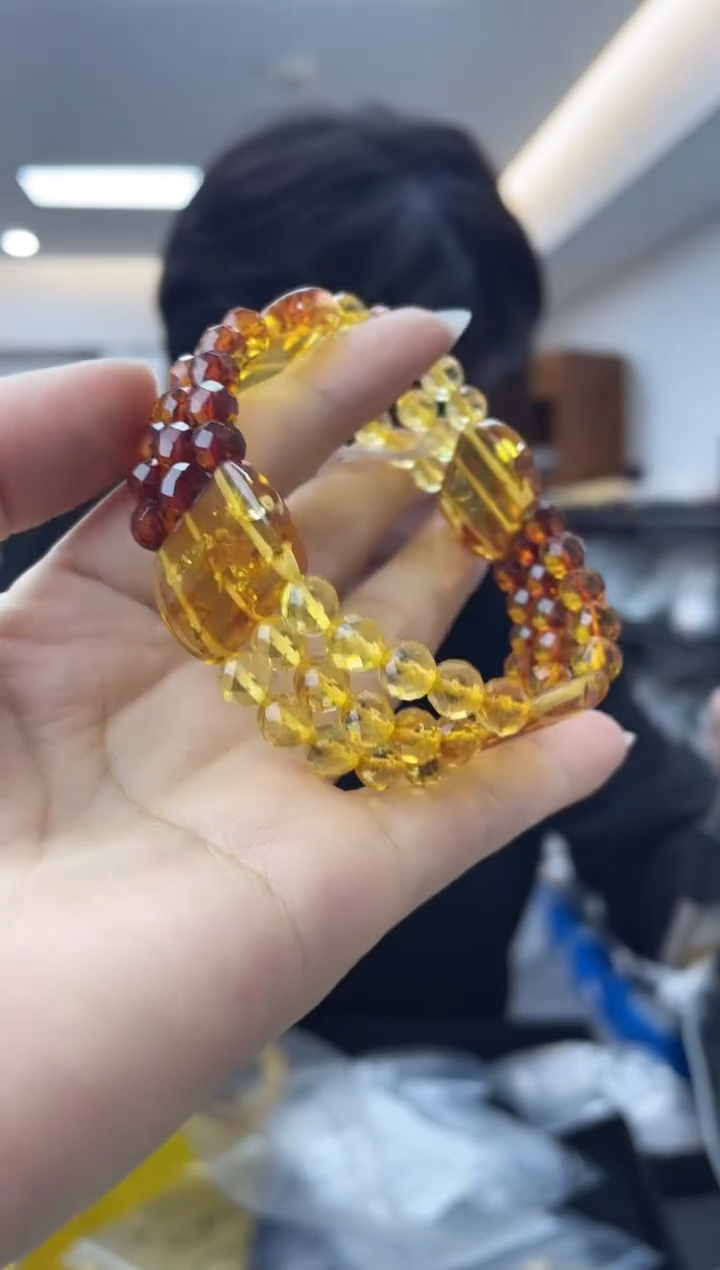 【闪购商品】琥珀（花珀）裸石未镶嵌多样性一件发货