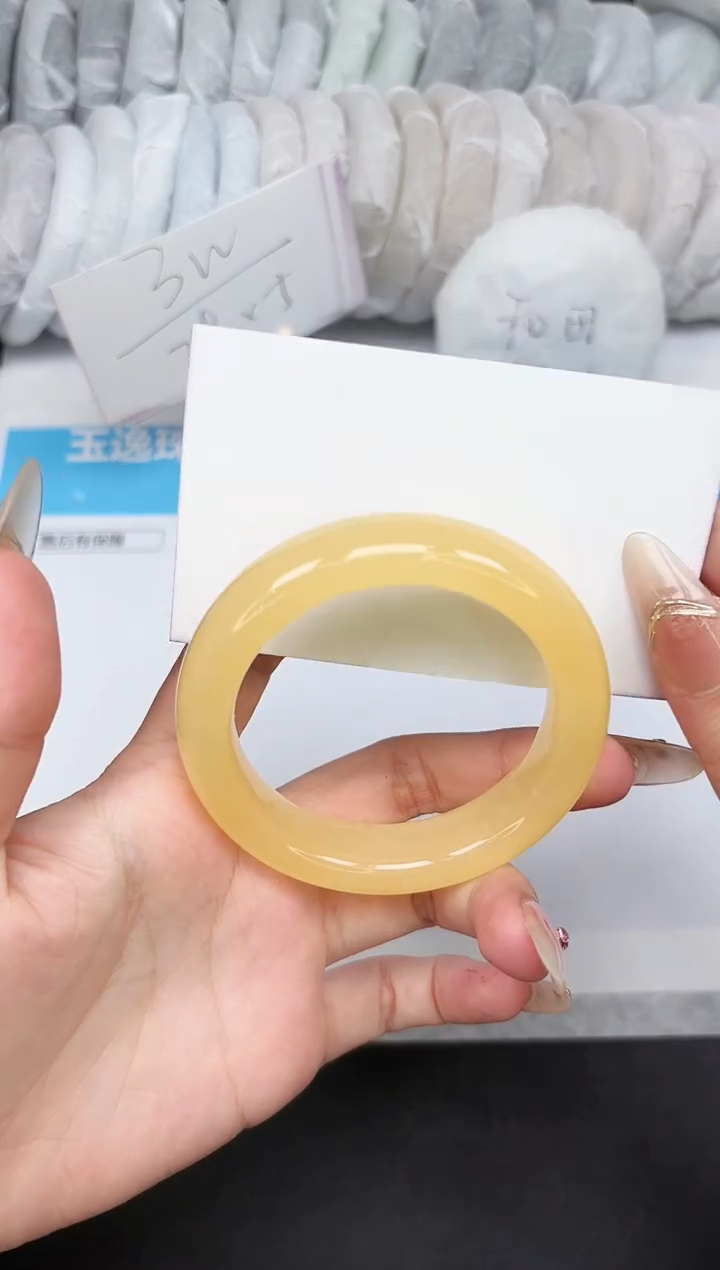 石英质玉未镶嵌手镯261-53.6