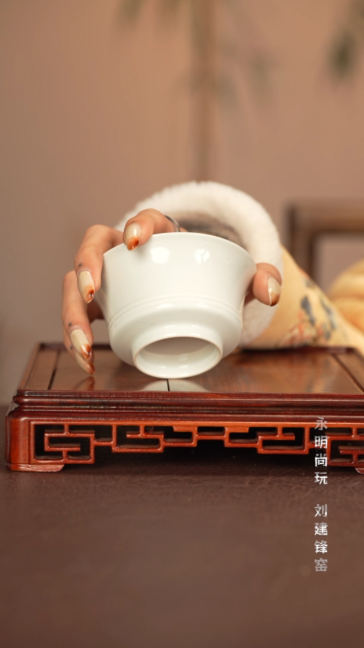 【闪购商品】杯子刘建锋窑景德镇手工手绘陶瓷