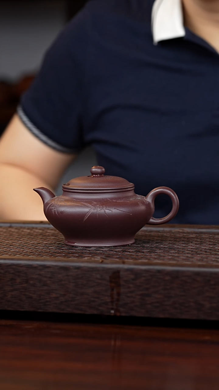 茶壶紫砂丹壶溢香紫砂壶300